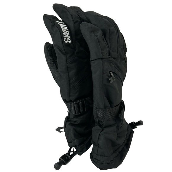 Swany Other - Swany Gloves Mens X-Over Sz M Ski Snowboard SX-85M Black HiPora Dry Lining Nwt